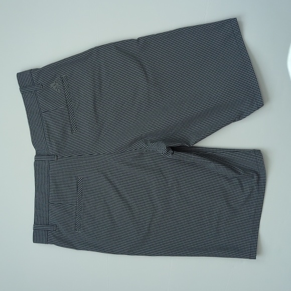 Adidas Golf Ultimate 365 Gingham 10" Shorts Blue Gray Check size 34 - Picture 3 of 9